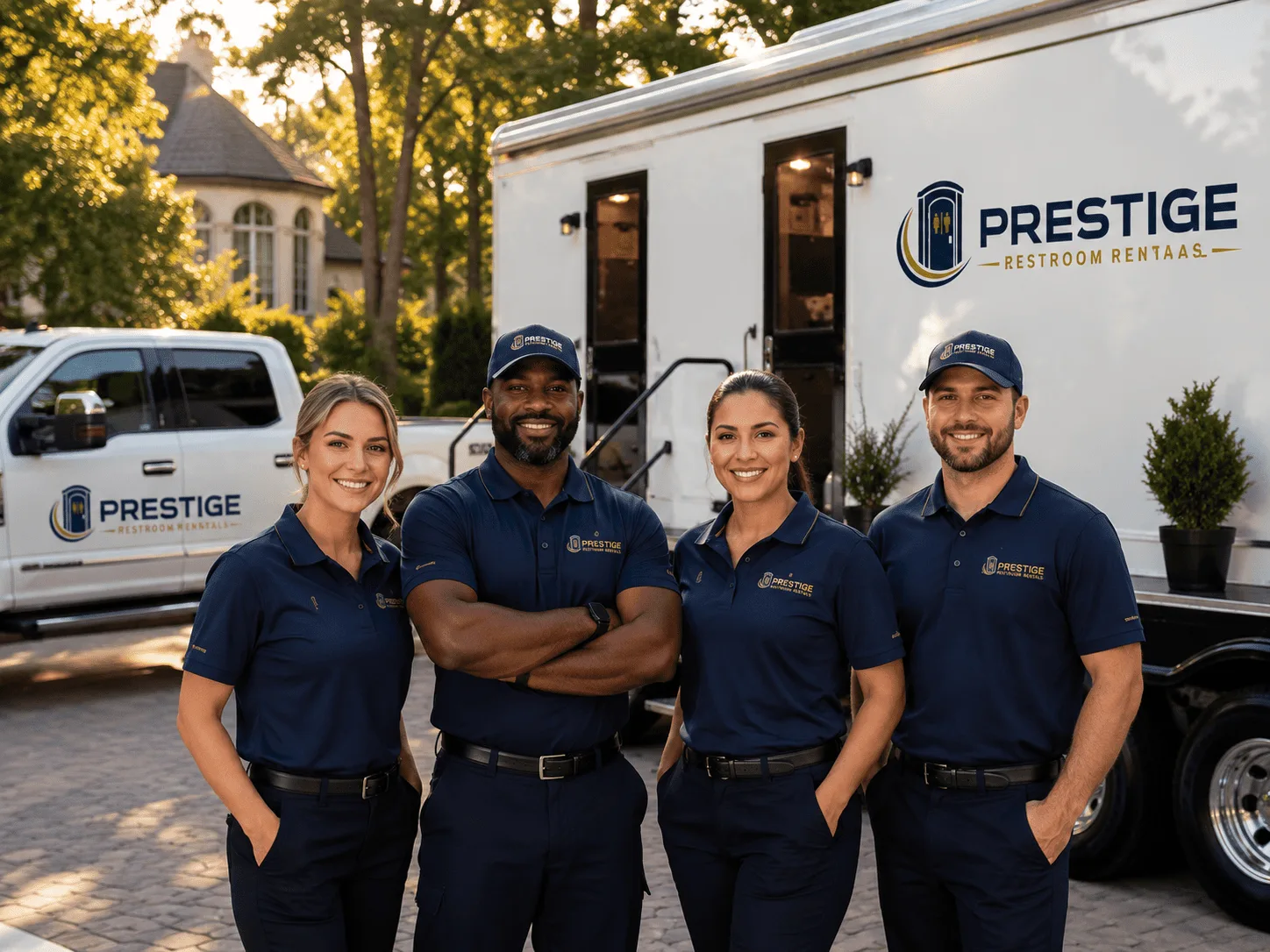 Trusted Luxury Portable Restrooms company in Hatley, WI